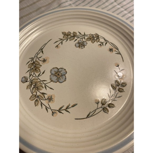 The Cellar Made for Macy’s Other - Set of 5 The Cellar for Macy’s Blue & Peach Floral Dessert Plates Japan FW1239